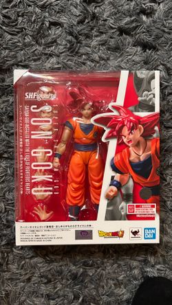 SH Figuarts Super Saiyan God Goku