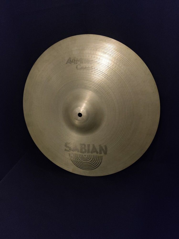 Sabian 18 AA Medium Crash Cymbal 4 Drum set Ride Splash Hi Hat Trash China Ozone