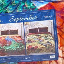 Queen Blanket Reversible 