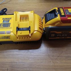 Dewalt 9.0ah Battery And Fast Charger