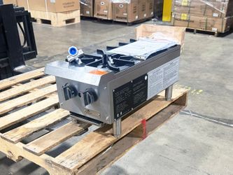 NSF 12 ins two burner hotplate CCHPA12