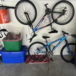 Sale Both: Trek 4500 Mountain Bike-butted Aluminum Frame Bontrager