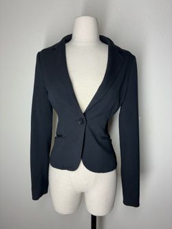 H&M Women’s Black Single-Button Blazer