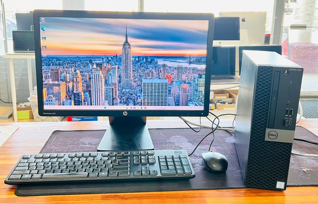 Dell Optiplex 5060 SFF Desktop PC i5-8500 8GB 256GB SSD Windows 11 Pro