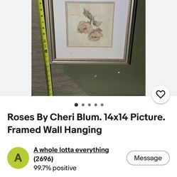 2 Rose pictures by Cheri Blum