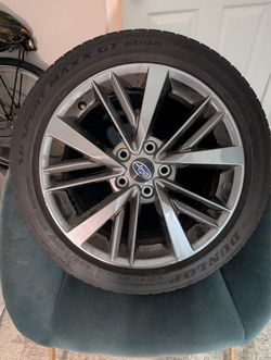 Dunlop SP Sport Maxx GT 600A 235/45R17XL 97W BSW (4 Tires) + WRX 2023 Wheel 119834