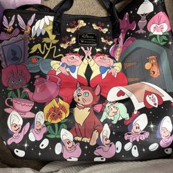 Alice In Wonderland Tote Bag 