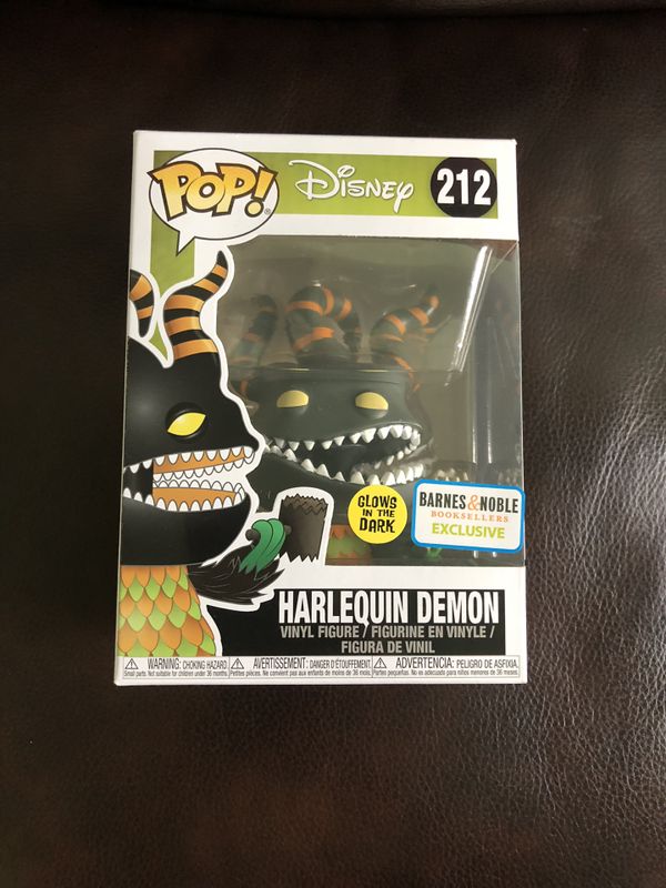 Funko Pop Gitd Harlequin Demon Nightmare Before Christmas