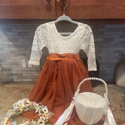 3 Piece Flower Girl Dress Wedding Party Decorations