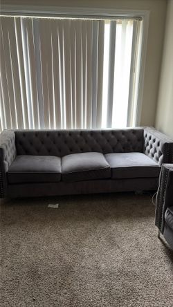 GREY COUCH!