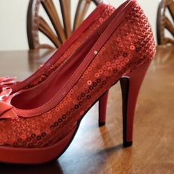 Red Costume Heels