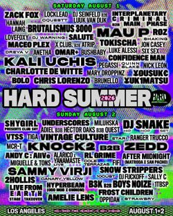 Hard Summer VIP x2