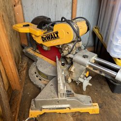 Dewalt 12” Slide Bevel Saw 