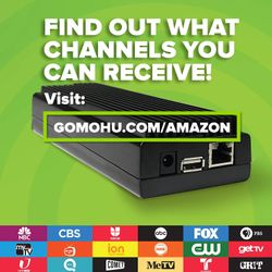 Mohu AirWave HDTV Antenna and Streaming Device, Premium Edition with Outdoor TV Antenna for Free TV, Programming Guide, Mohu TV app sealed