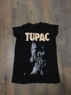 Tupac Long Tee/T-shirt dress