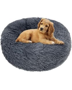 24Inch Indoor Calming Pet Bed