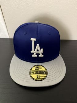 Los Angeles Dodgers Satin Fitted Hat 7 3/8 New Era All Star 2022 Patch LA Cap