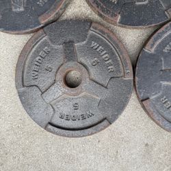 5 Lbs Iron Plates 
