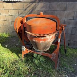Electric concrete cement mixer (heavy duty)