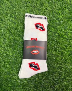 Chrome Hearts Crew Socks White or black