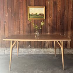 Vintage Wood Dining Table 