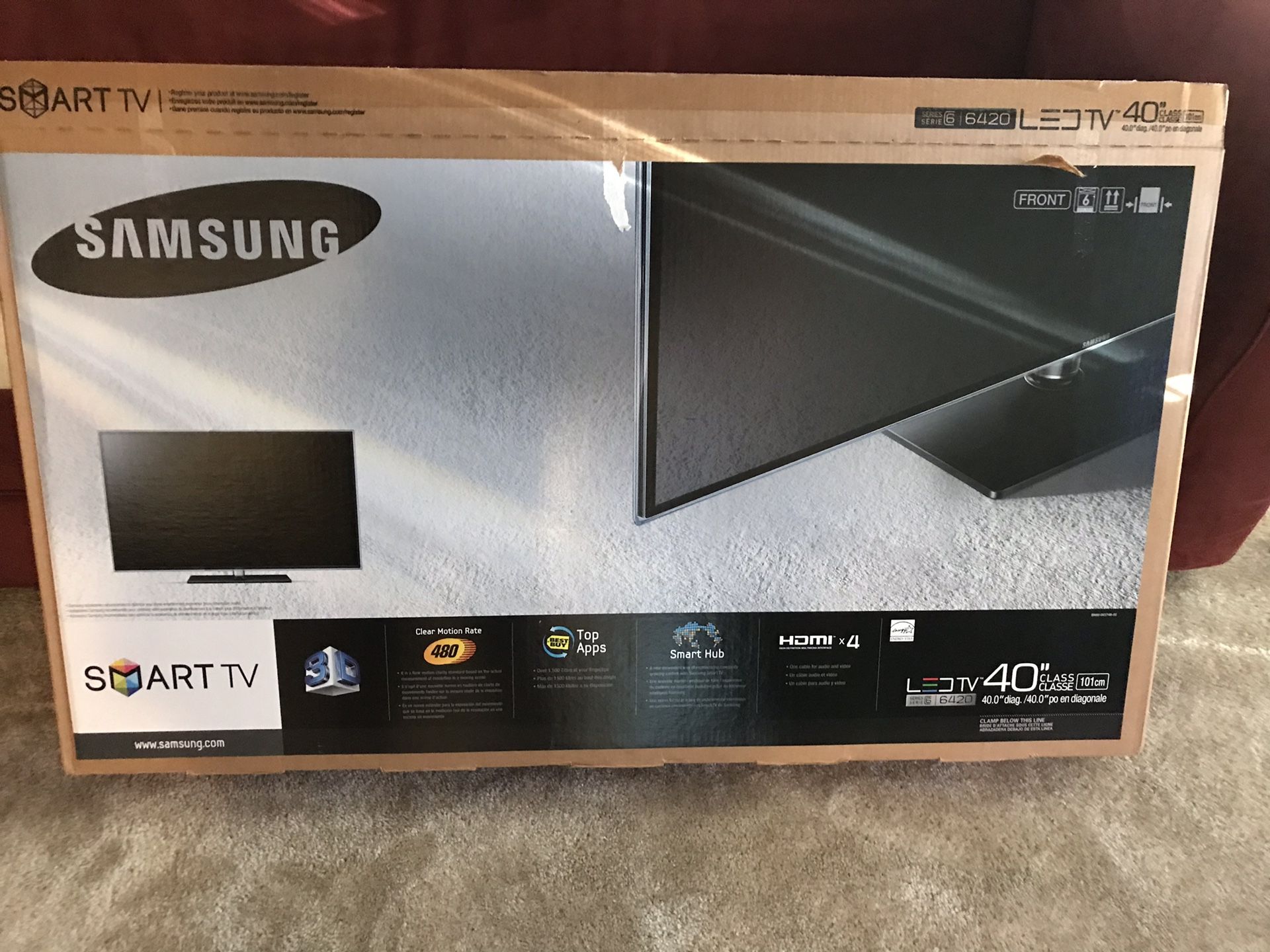 40” Samsung Smart TV