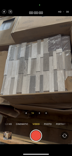 White Wood Marble Mosaic Wall Tile – Natural Stone Backsplash