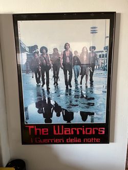 The warriors frames poster