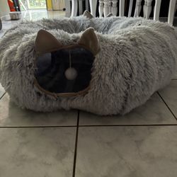 Cat Tunnel And Bed 