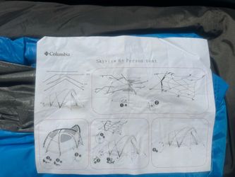 Columbia Skyview 6 person tent