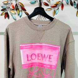 LOEWE PHOTOCOPY ANAGRAM SWEATSHIRT 2024, Visit Our Profile For More Items Available..