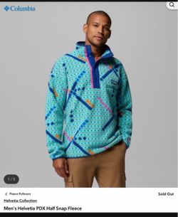 Columbia Men's Helvetia PDX Half Snap Fleece