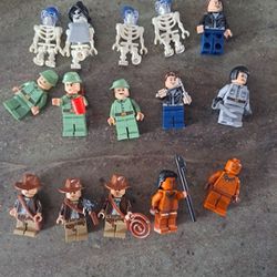 Indiana Jones Lego Sets -Multiple Sets & Instructions