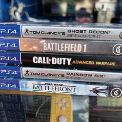PS4 Games - $8 EACH