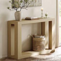 Elio Wood Console Table