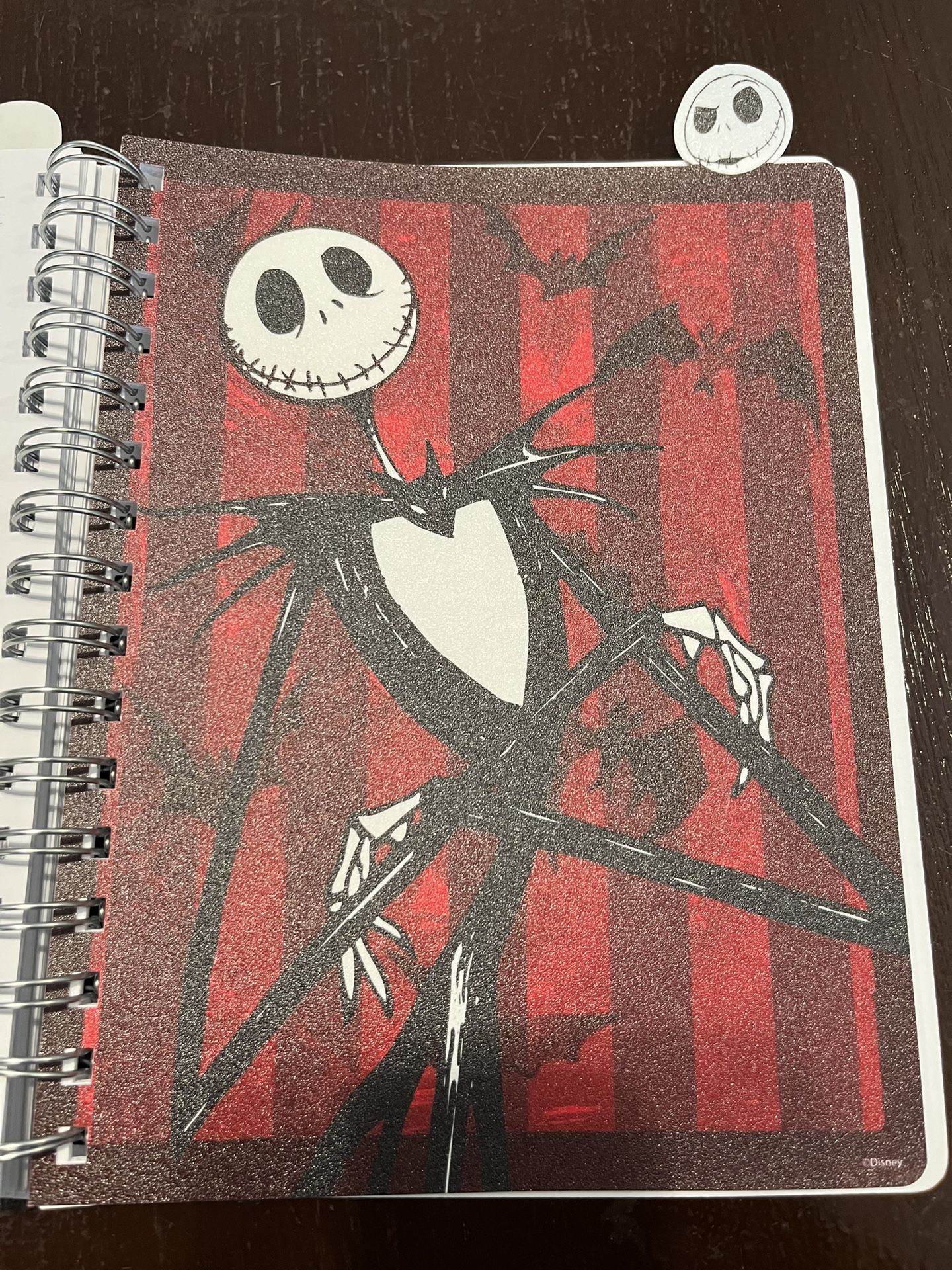 Beautiful Nightmare Before Christmas Journal And Companion Pen