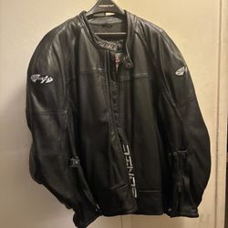 Leather Joe Rocket Motorcycle Jacket