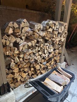 Split Lodgepole Pine Firewood