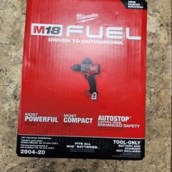 M18 FUEL 18V Lithium-lon
Brushless Cordless 1/2 in.


Hammer Drill/Driver (Tool-Only)