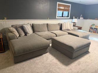 Grey Ashley Furniture Sectional Couch Avaliyah