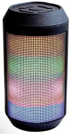 Portable Speaker with Color Changing Lights and Bluetooth Wireless Technology