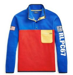 POLO RALPH LAYREN HIGH TECH PULLOVER FLEECE SIZE XL