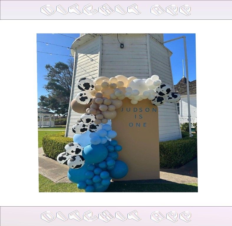Brighten Parties with Colorful Birthday Balloon Displays example product