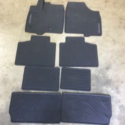 Genuine OEM Toyota Sienna All Weather Floor Mats 
