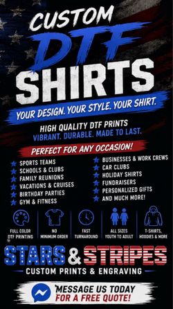 Custom shirts / sweaters