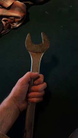 JUMBO LARGE PITTSBURGH 1-5/8" COMBINATION WRENCH 19.5"