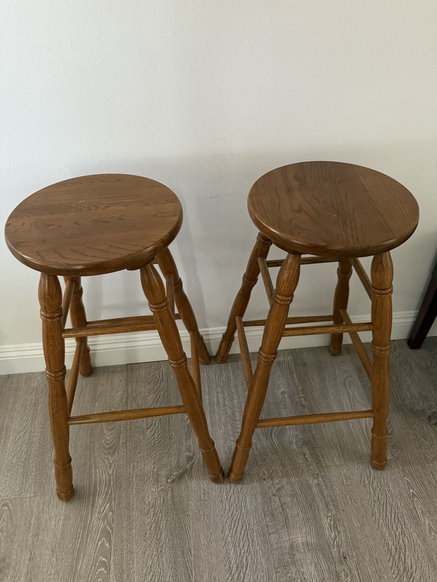 Wooden Bar Stool For Both