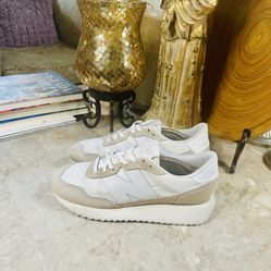 New Balance MS237TWS Lifestyle Mens White Sneakers Shoes Sz 9.5D