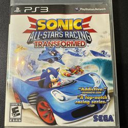 PS3 Sonic & All Stars Racing Transformed / PlayStation 3