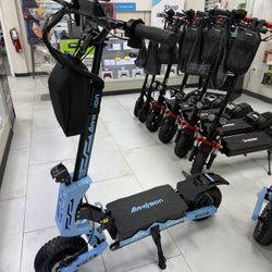 Arwibon GT08 Electric Scooter 50MPH! Finance For $50 Down Payment!!